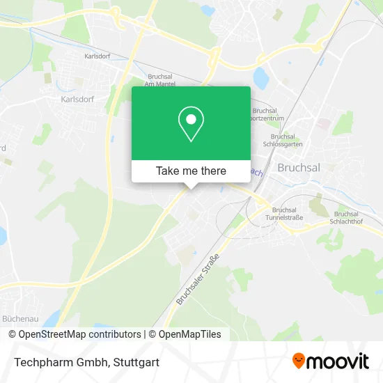 Techpharm Gmbh map