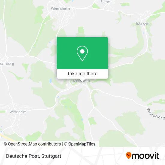Deutsche Post map