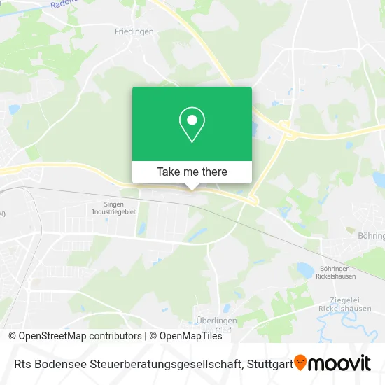Rts Bodensee Steuerberatungsgesellschaft map