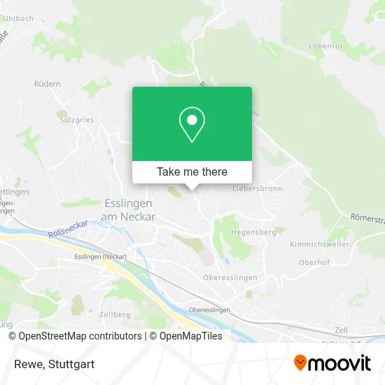Rewe map
