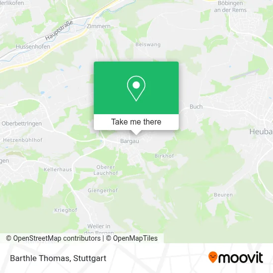 Barthle Thomas map