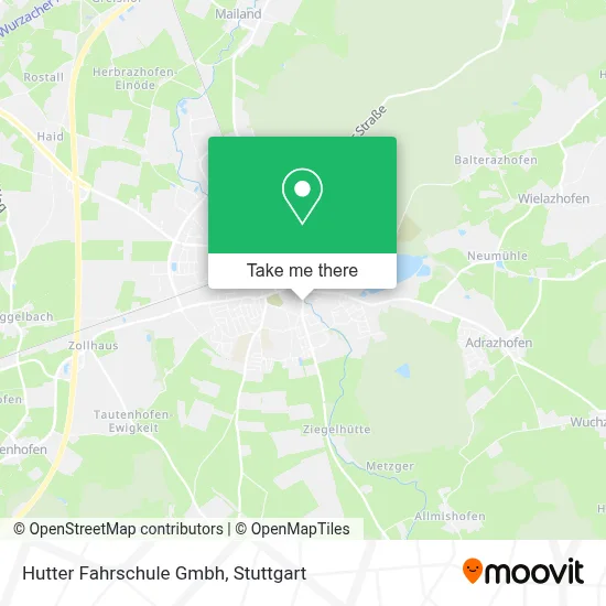 Hutter Fahrschule Gmbh map