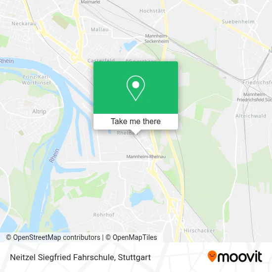 Neitzel Siegfried Fahrschule map