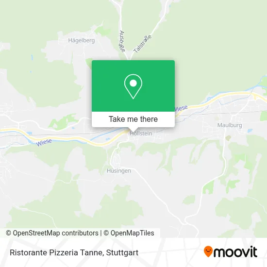 Ristorante Pizzeria Tanne map