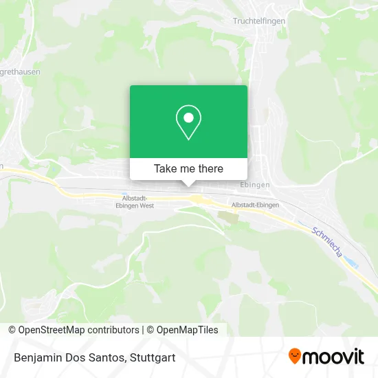 Benjamin Dos Santos map