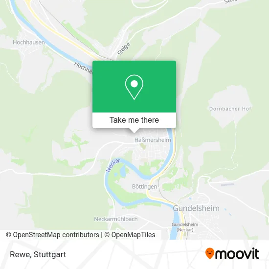 Rewe map