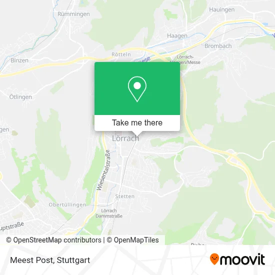 Meest Post map