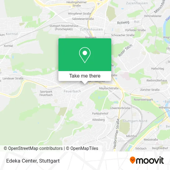 Edeka Center map