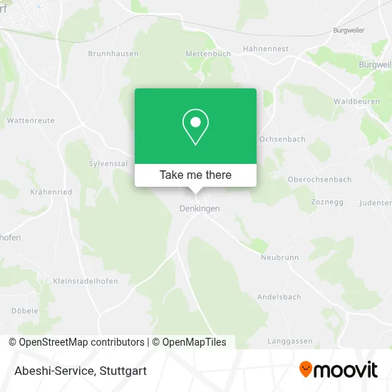 Abeshi-Service map