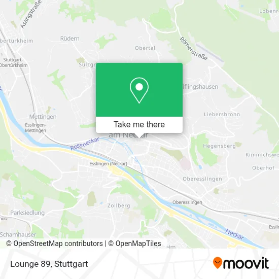 Lounge 89 map