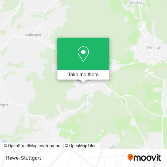 Rewe map