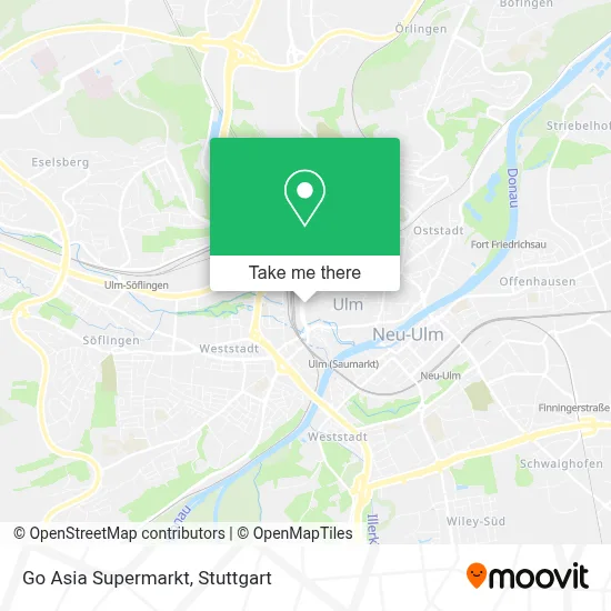 Go Asia Supermarkt map