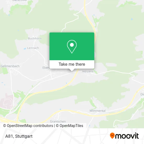 A81 map