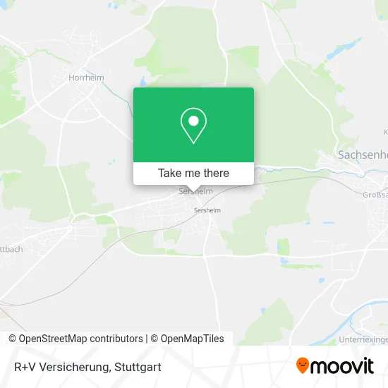 R+V Versicherung map