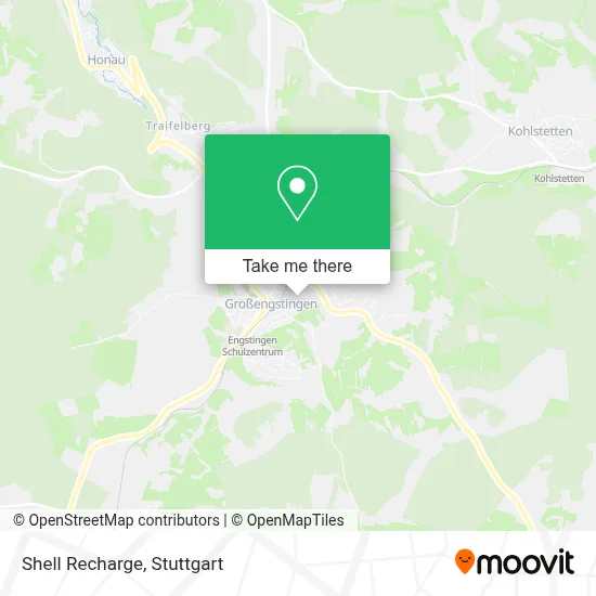 Shell Recharge map
