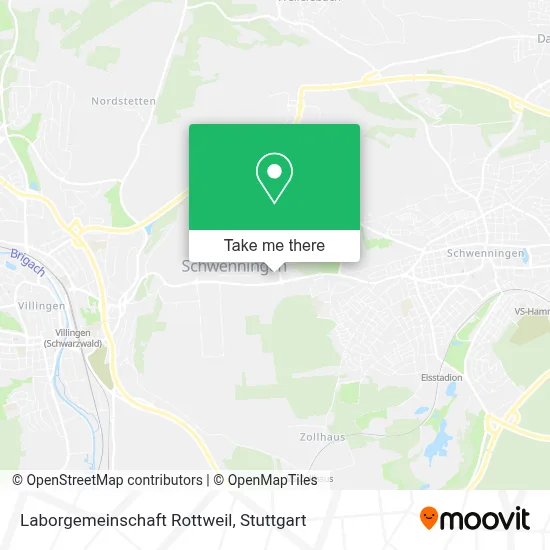 Laborgemeinschaft Rottweil map