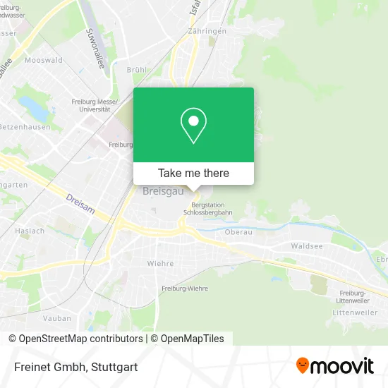 Freinet Gmbh map