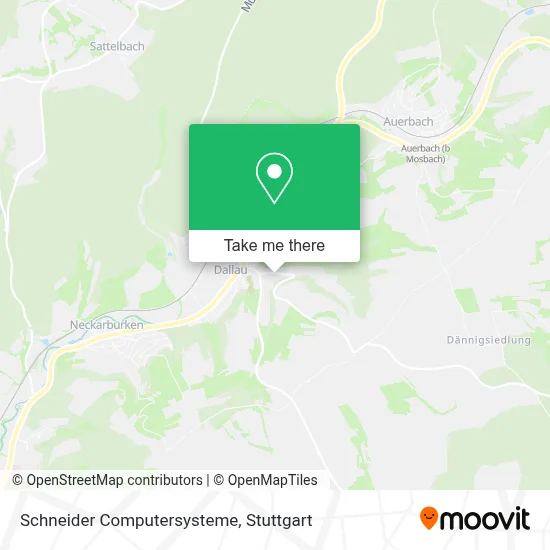 Schneider Computersysteme map