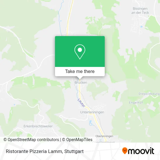 Ristorante Pizzeria Lamm map