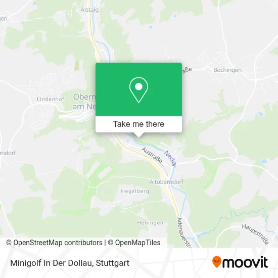 Minigolf In Der Dollau map