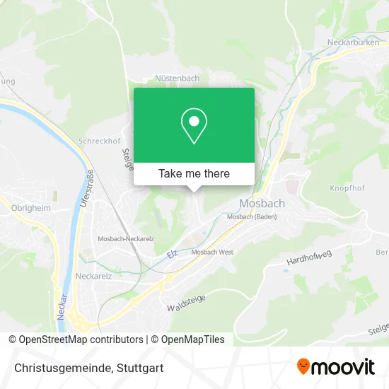 Christusgemeinde map