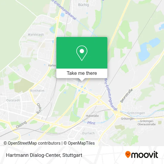 Hartmann Dialog-Center map