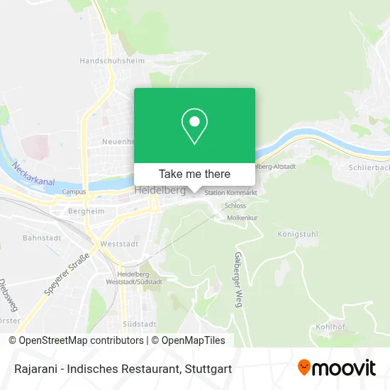 Rajarani - Indisches Restaurant map