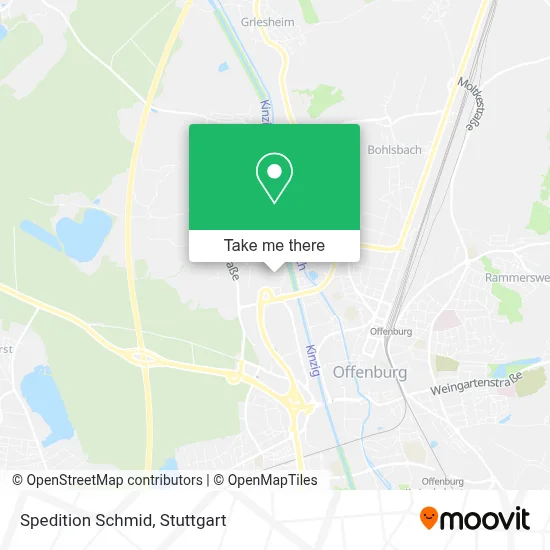 Spedition Schmid map