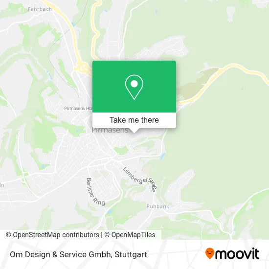 Om Design & Service Gmbh map
