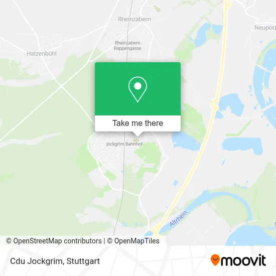 Cdu Jockgrim map