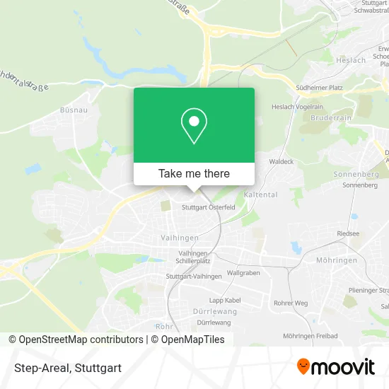 Step-Areal map