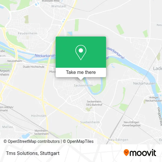 Tms Solutions map