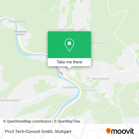 Pro3 Tech-Consult Gmbh map