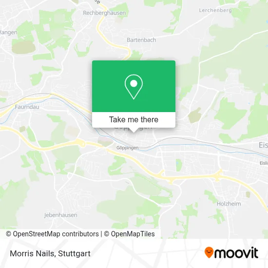 Morris Nails map