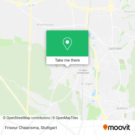 Friseur Chaarisma map