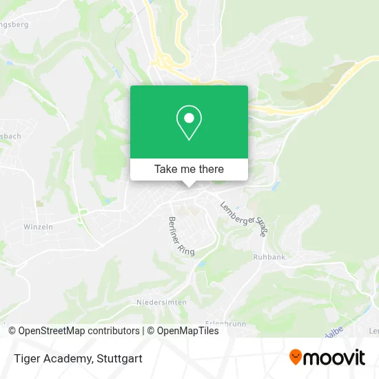 Tiger Academy map