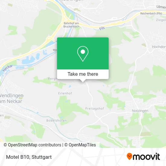 Motel B10 map