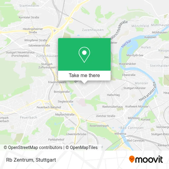 Rb Zentrum map
