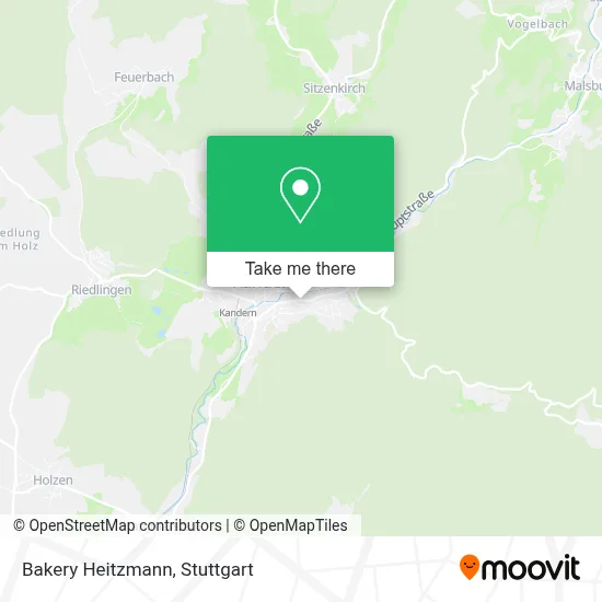 Bakery Heitzmann map