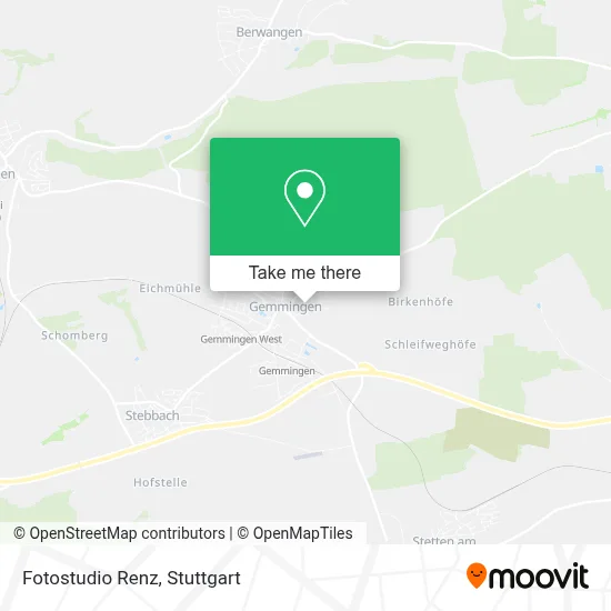 Fotostudio Renz map