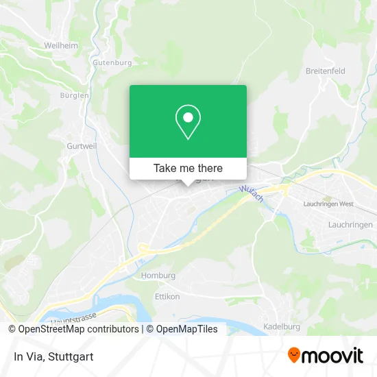 In Via map