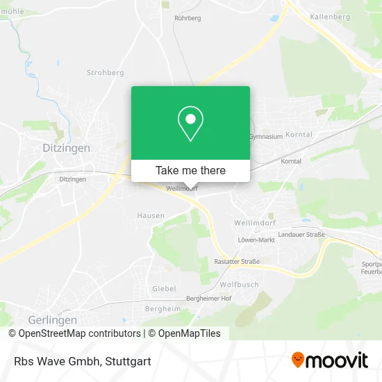 Rbs Wave Gmbh map
