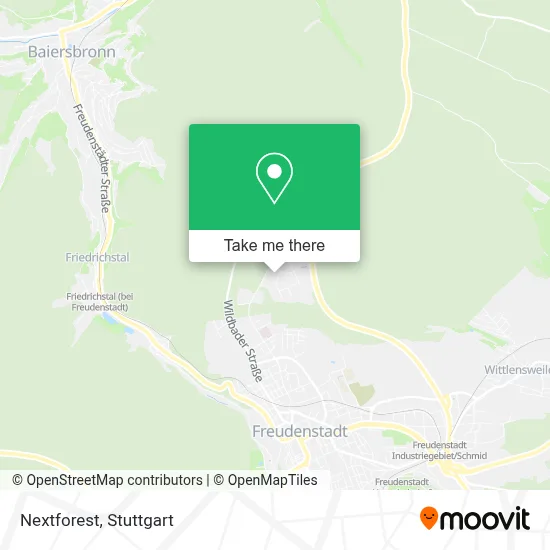 Nextforest map