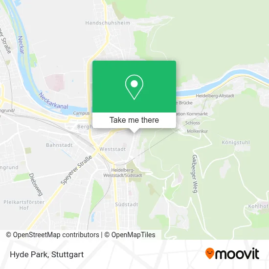 Hydepark map