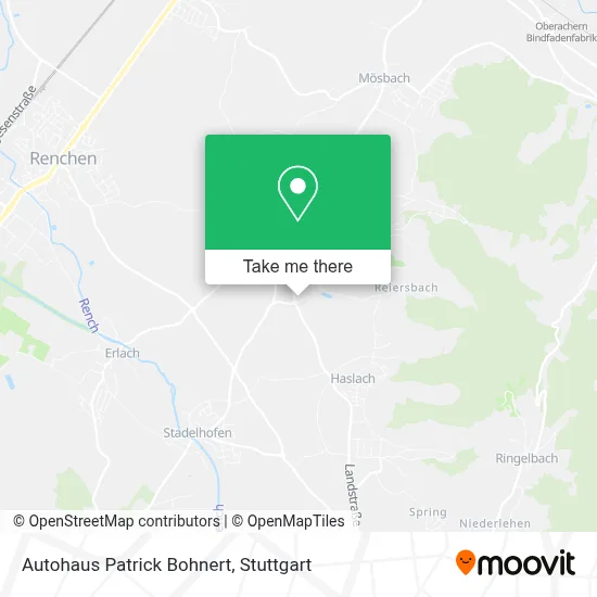 Autohaus Patrick Bohnert map