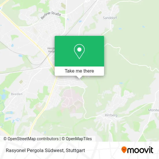 Rasyonel Pergola Südwest map