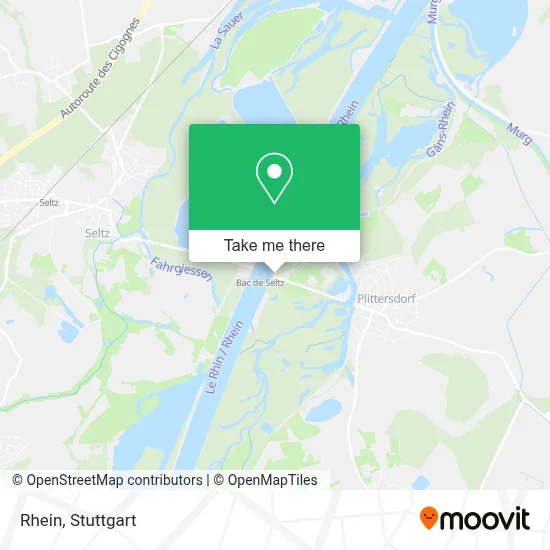 Rhein map