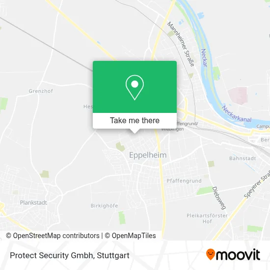 Protect Security Gmbh map