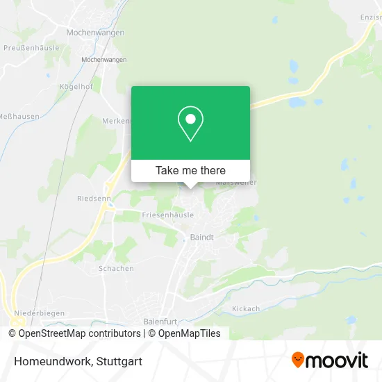 Homeundwork map