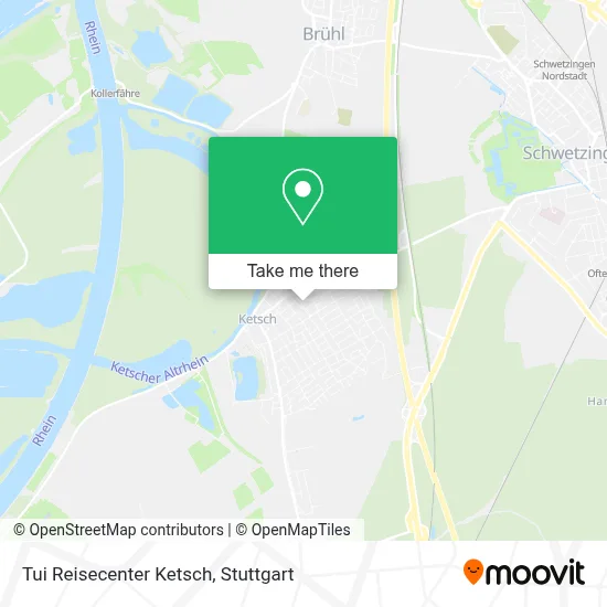 Tui Reisecenter Ketsch map